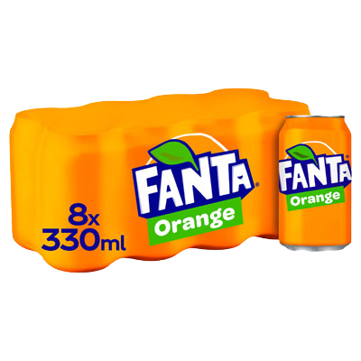 Fanta Orange Cans