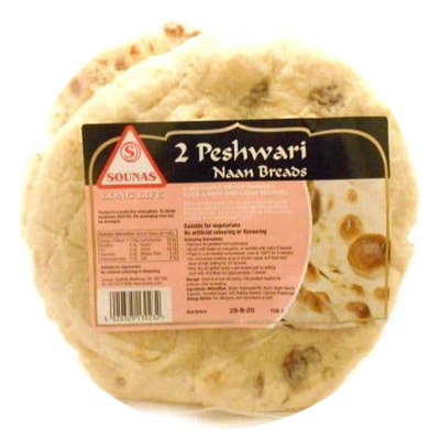 Sounas Peshwari Naan Bread