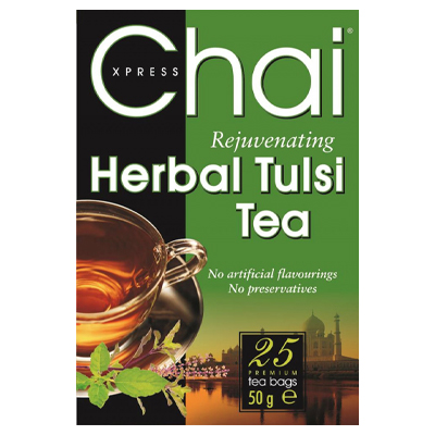 Chai Xpress Herbal Tulsi Tea 25 Tea Bags