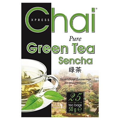 Chai xpress Green Tea Sencha 25 Tea Bags