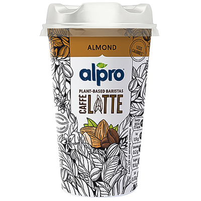 Alpro Caffe Latte Brazilian Coffee And Almond Chilled Drink