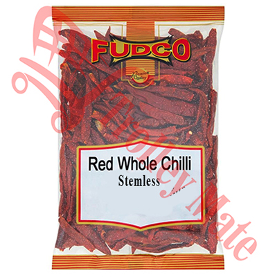 Fudco Red Whole Chilli Stemless