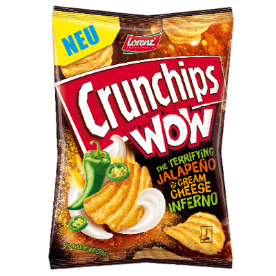 Lorenz Crunchips Wow Jalapeno