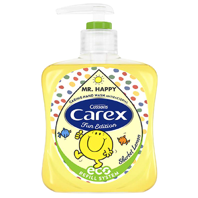 Carex Sherbet Lemon Hand Wash Yellow