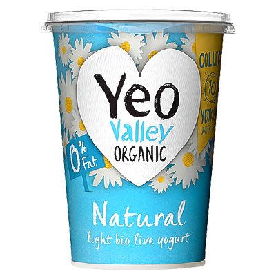 Yeo Valley Organic Fat Free Natural Yogurt