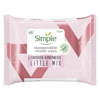 Simple Micellar Biodegradable Cleansing Wipes