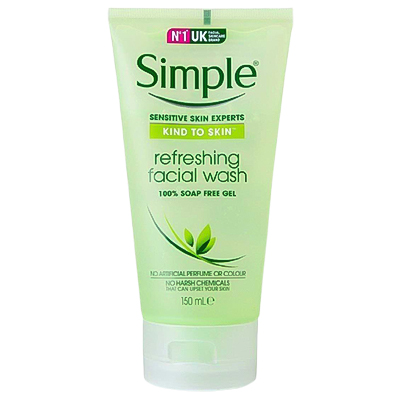 Simple Kind To Skin Refreshing Facial Gel Wash