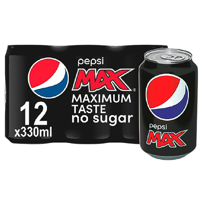 Pepsi Max Cans