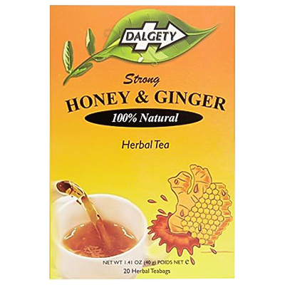 DALGETY HONEY AND GINGER HERBAL TEA