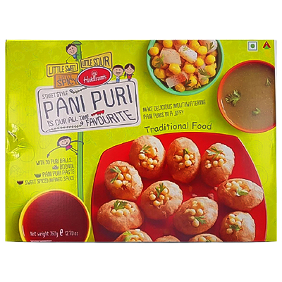 Haldirams Pani Puri Ready To Eat Set