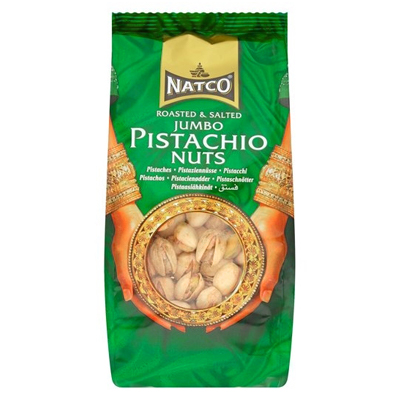 Natco Roasted & Salted Jumbo Pistachios Nuts