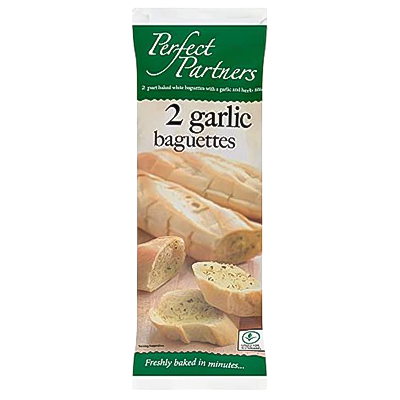 Perfect partners Garlic Baguettes