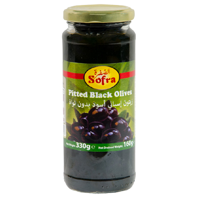 Sofra Pitted Black Olives