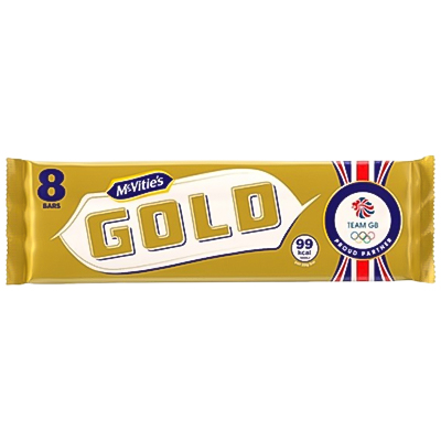 Mcvities Gold Bars 8Pack