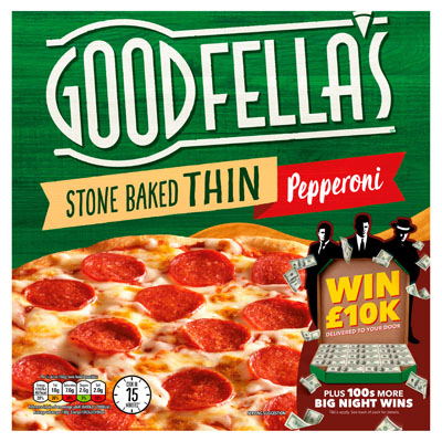 Goodfellas Stone Baked Thin Pepperoni Pizza