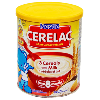 Nestle Cerelac 3 Cereals With Milk