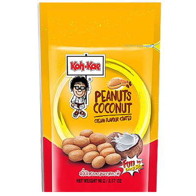 Koh-kae Peanuts Coconut Cream Flavour Coated