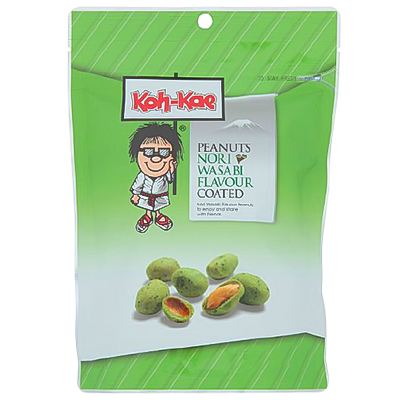 Koh-kae Peanuts Nori Wasabi Flavour Coated