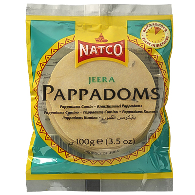 Natco Jeera Poppadoms