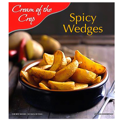 Cream Of The Crop Spicy Wedges