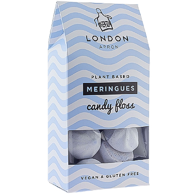 London Apron Candy Floss Vegan Meringues