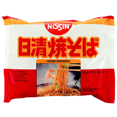 Nissin Yakisoba Flavour Noodles