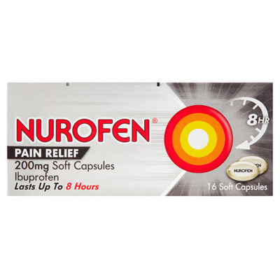 Nurofen Joint & Back Pain Relief Soft Capsules