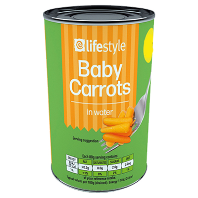 Lifestyle Whole Baby Carrots