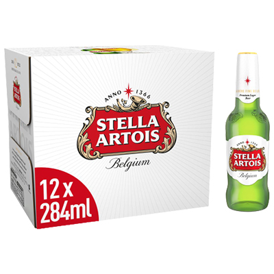 Stella Artois Beer Bottles