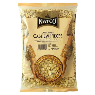 Natco Large White Cashew Pieces