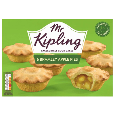 Mr Kipling 6 Bramley Apple Pies