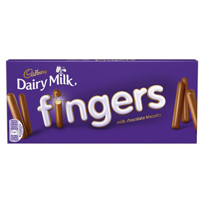 Cadbury Dairy Milk Fingers Chocolate Biscuits