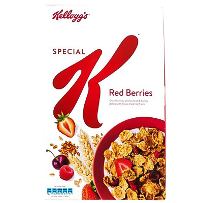 Kelloggs Special K Red Berries cereals