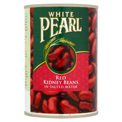 White Pearl Red Kidney Beans In Salted Water