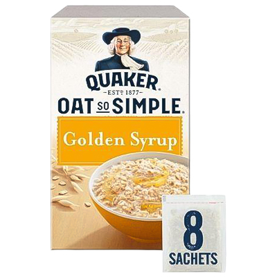 Quaker Oat So Simple Golden Syrup Porridge