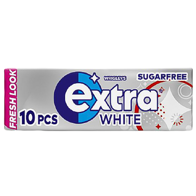 Wrigleys Extra White Sugar Free Gum 10pk