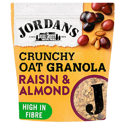 Jordans Crunchy Oat Granola Raisin And Almond