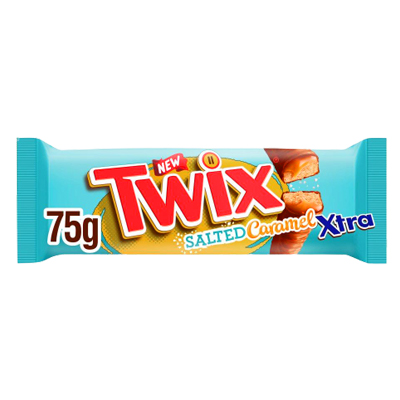 Twix Xtra Salted Caramel Chocolate Biscuit