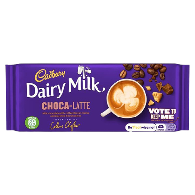 Cadbury Dairy Milk Chocalatte Coffee Chocolate Bar