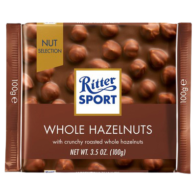 Ritter Sport Whole Hazelnuts