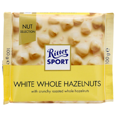 Ritter Sport White Whole Hazelnuts