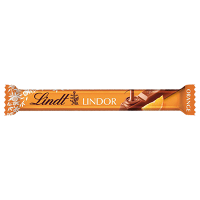 Lindt Lindor Orange Milk Chocolate Bar