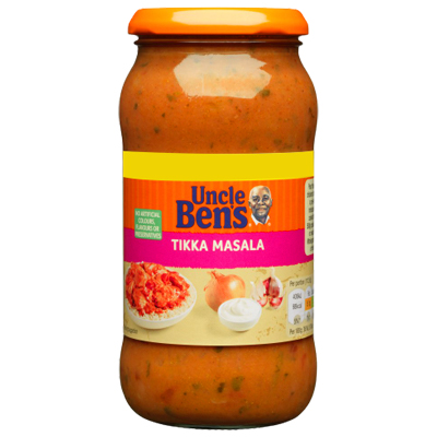 Uncle Bens Tikka Masala Curry