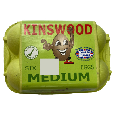 Kinswood Eggs Medium 6Pk