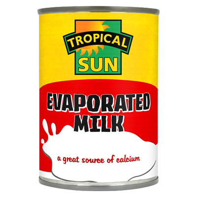 Tropical Sun Evaporated Milk