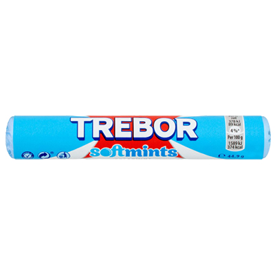 Trebor Softmints Spearmint Mints Roll