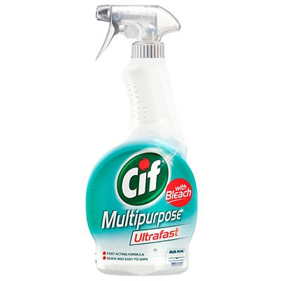 Cif Spray With Bleach Multi-purpose