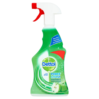 Dettol Power & Fresh Advance Multi-purpose Refreshing Green Apple