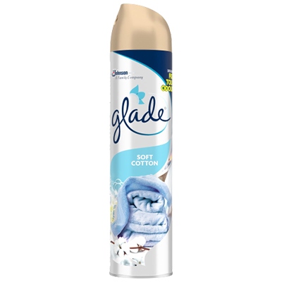 Glade Aerosol Soft Cotton Air Freshener