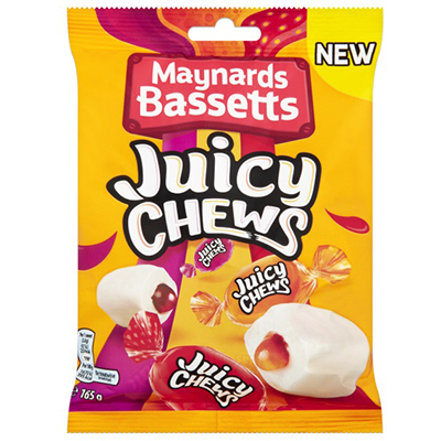 Maynards Bassetts Juicy Chews Sweets Bag